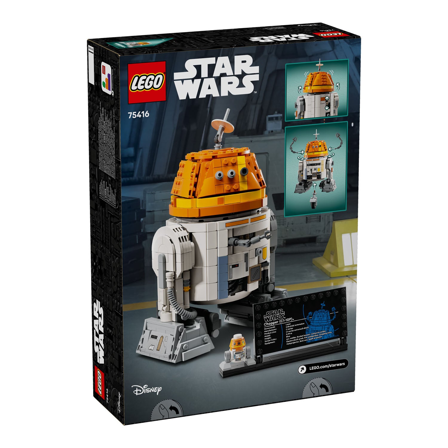 NEU - LEGO STAR WARS (75416) Astromech-Droide Chopper (C1-10P)™