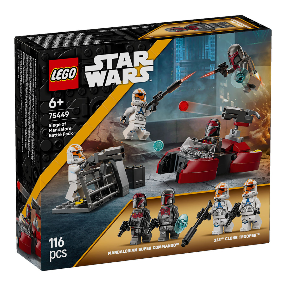 NEU - LEGO STAR WARS (75449) Belagerung von Mandalore Battle Pack | Siege of Mandalore Battle Pack