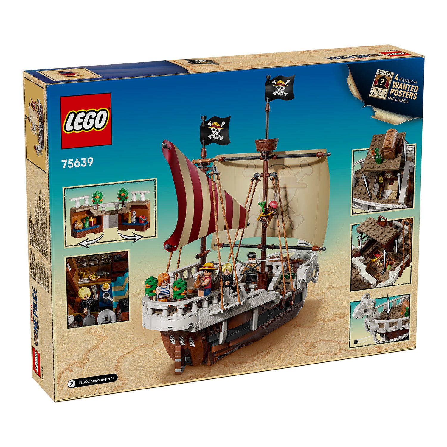 LEGO One Piece 75639 Das Piratenschiff Flying Lamb - Bild 2