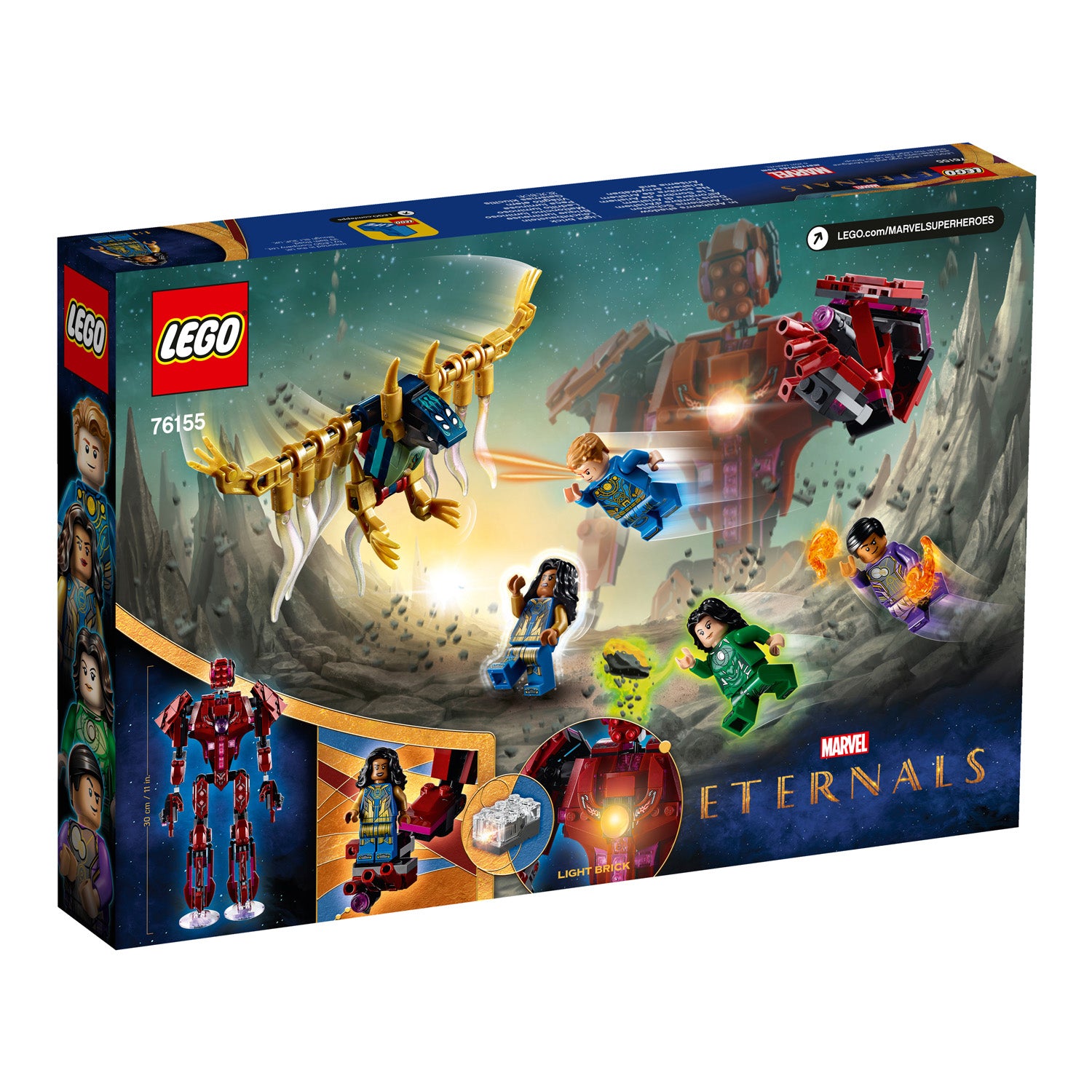 NEU - LEGO MARVEL (76155) Eternals: In Arishems Schatten