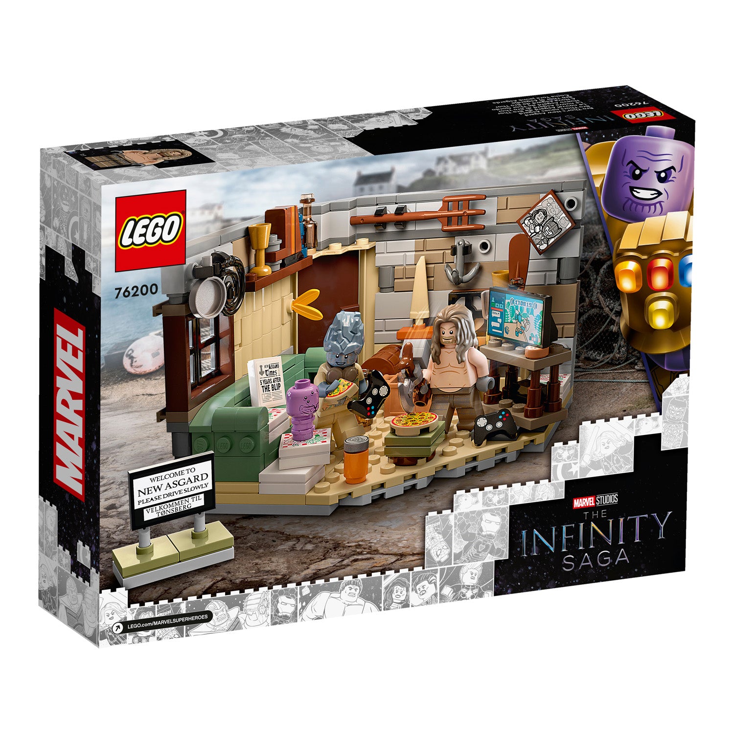 NEU - LEGO Marvel (76200) Bro Thors neues Asgard (Infinity Saga)