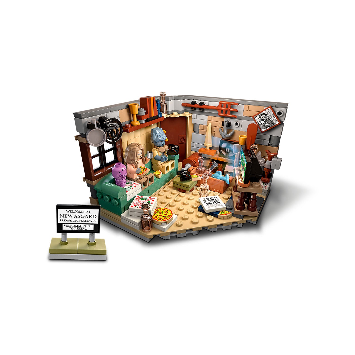 NEU - LEGO Marvel (76200) Bro Thors neues Asgard (Infinity Saga)