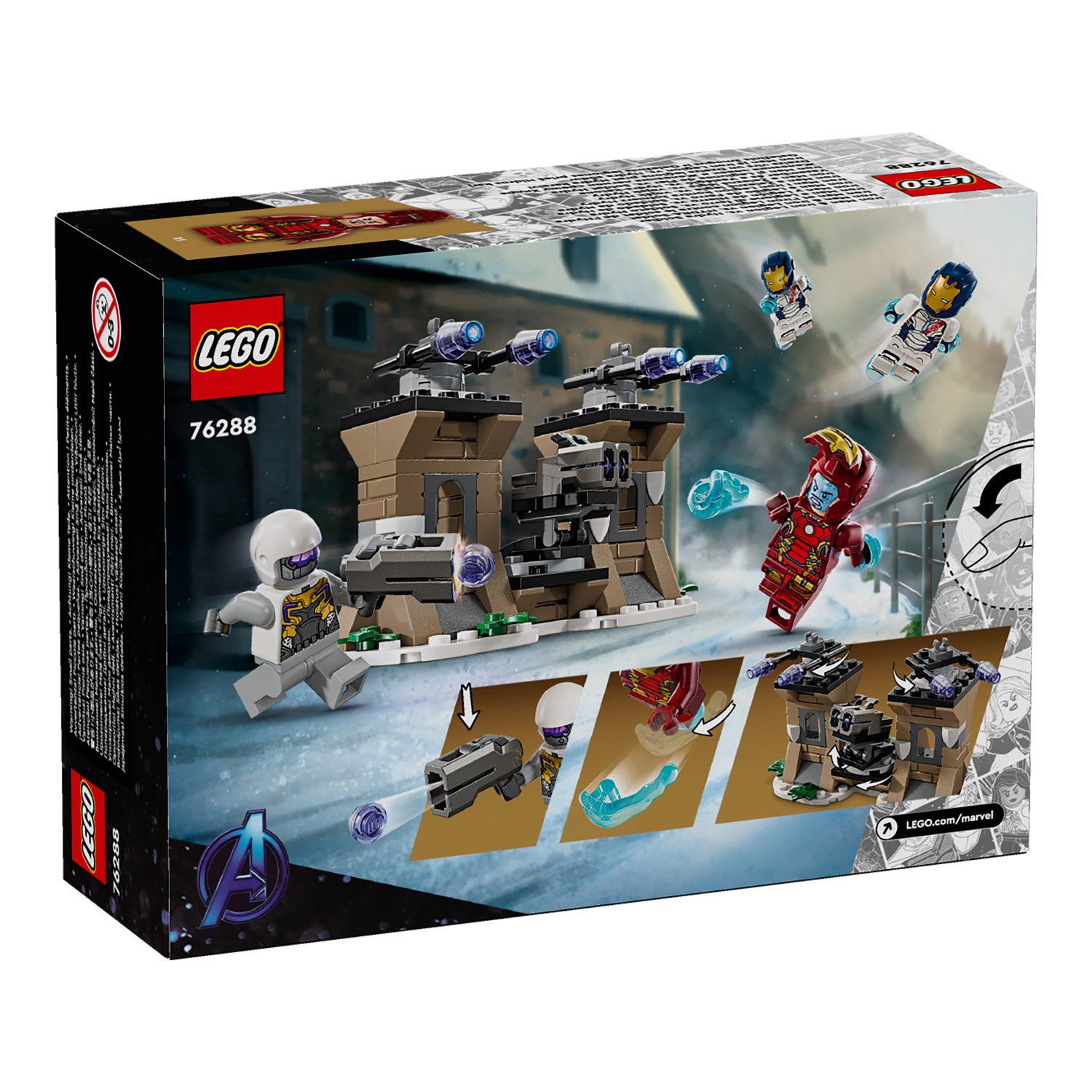 NEU - LEGO Super Heroes (76288) Iron Man & Iron Legion vs. HYDRA-Soldat