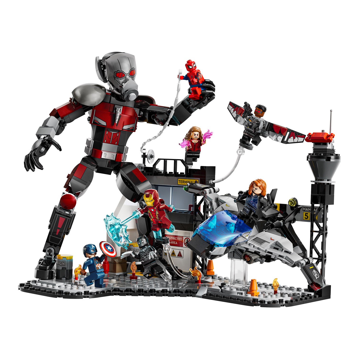 NEU - LEGO Super Heroes (76314) Captain America: Civil War Actionduell