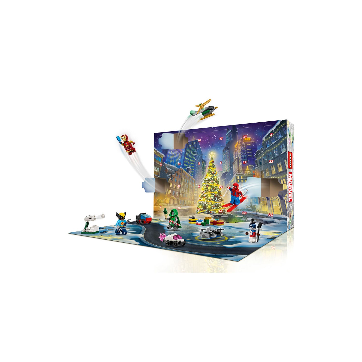 LEGO Marvel 76340 Adventskalender 2026 – Produktfoto 6