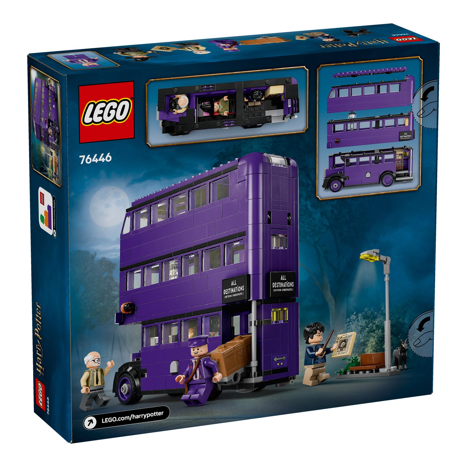 NEU - LEGO Harry Potter (76446) Abenteuer mit dem Fahrenden Ritter | Knight Bus Adventure