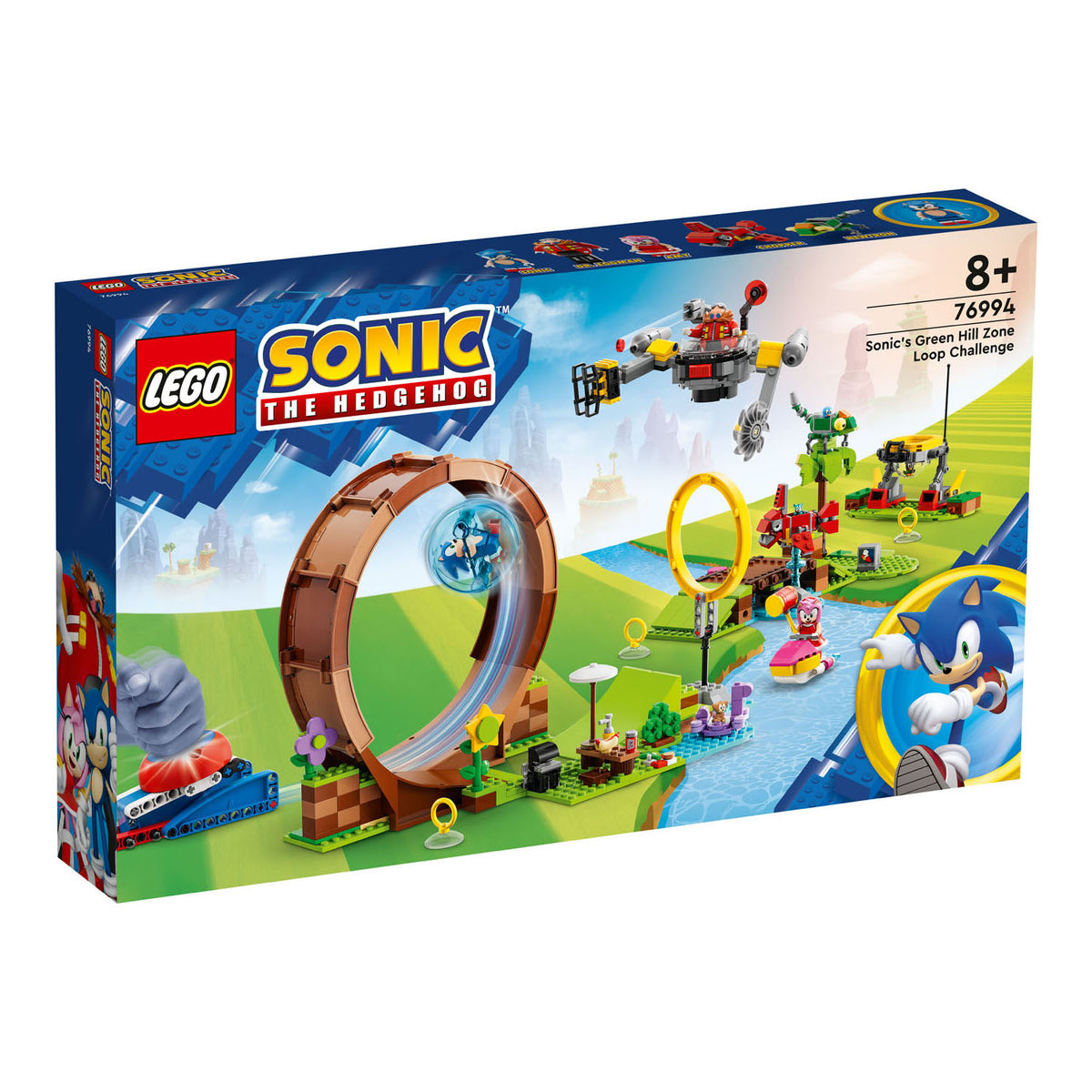 NEU - LEGO Sonic (76994) Sonics Looping-Challenge in der Green Hill Zone