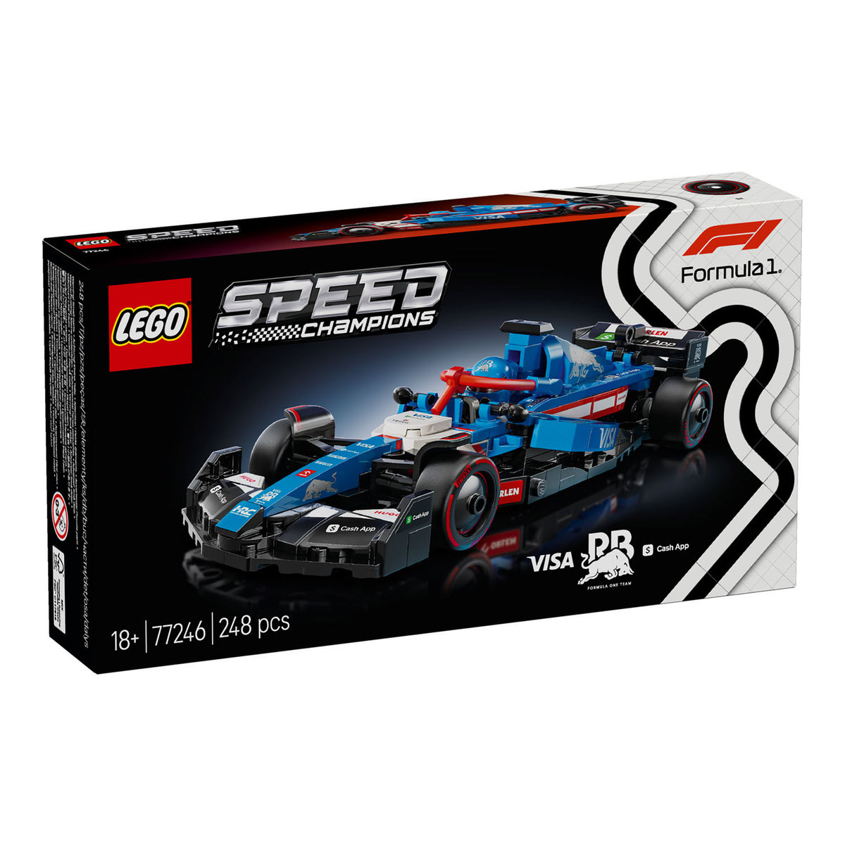 NEU - LEGO Speed Champions (77246) - Visa Cash App RB VCARB 01 F1® Rennauto
