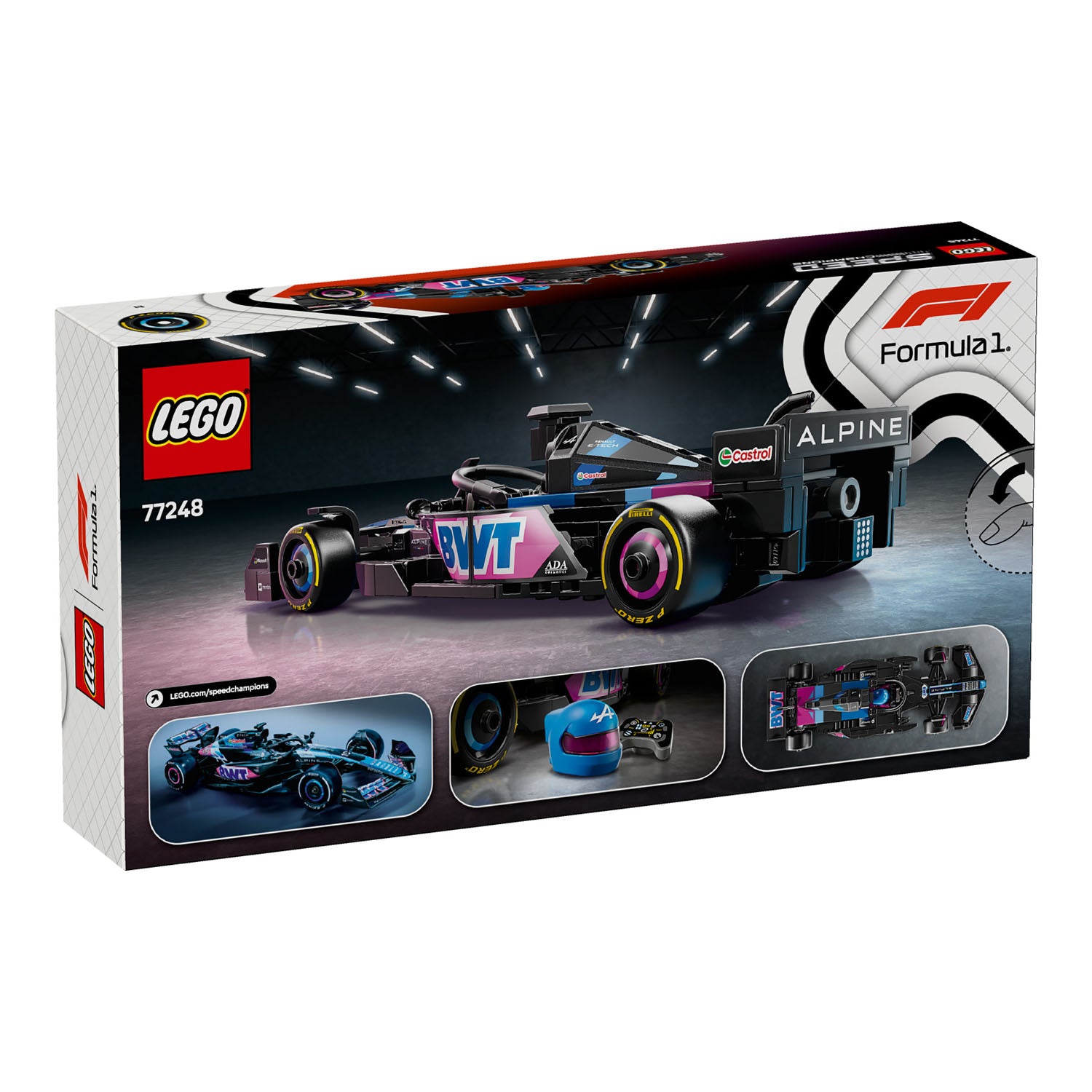 NEU - LEGO Speed Champions (77248) - BWT Alpine F1® Team A524 Rennauto