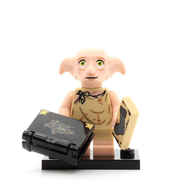 LEGO colhp-10 - Dobby, Harry Potter, Series 1 (Set mit Stand und Zubehör)
