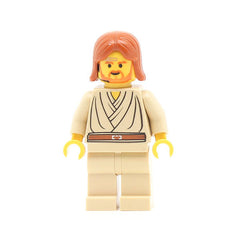 LEGO sw0055 Obi-Wan Kenobi (Young with Dark Orange Hair and Headset)