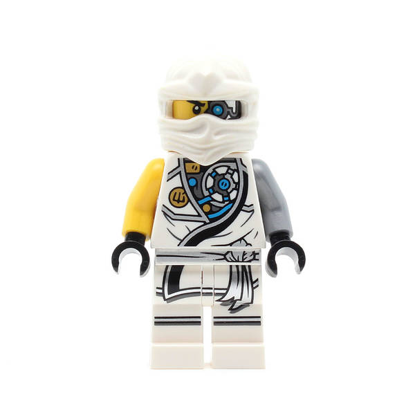 LEGO njo0228 - Zane (Tournament Robe, Tournament of Elements, Battle Damage)