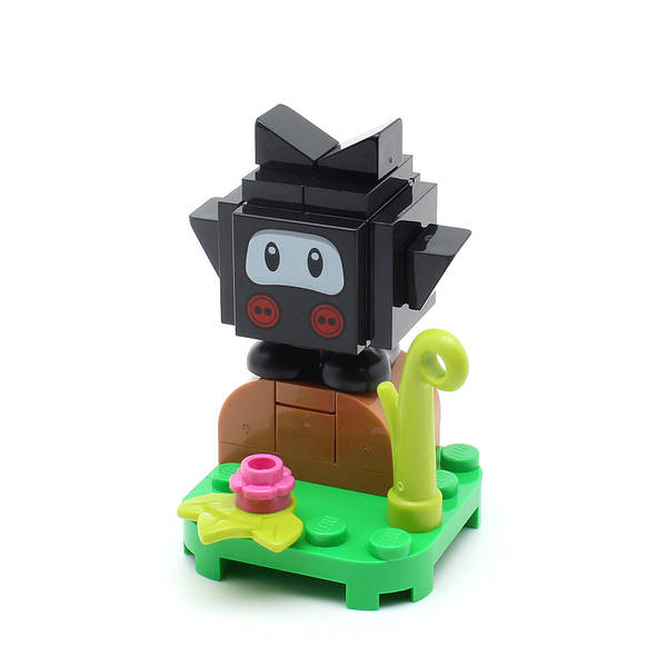 LEGO char02-3 - Ninji, Super Mario, Series 2  (Set mit Stand und Zubehör)