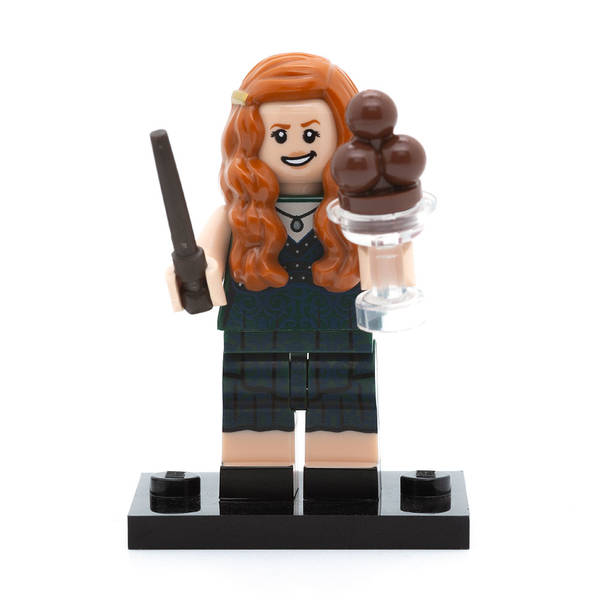 LEGO colhp2-9 - Ginny Weasley, Harry Potter, Series 2 (Set mit Stand und Zubehör)