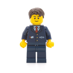 LEGO hol094 - Ticket Agent (Winter Holiday Train Station)
