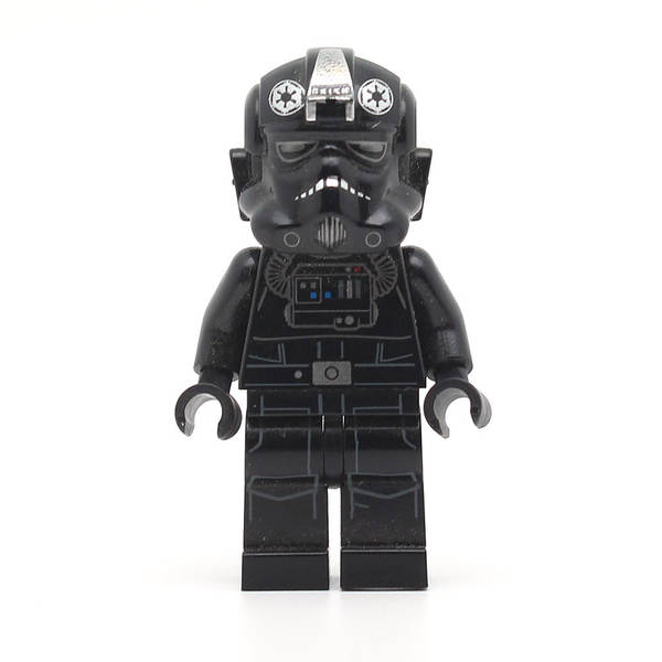 LEGO sw0543 - Tie Fighter Pilot (Light Nougat Head with Face Pattern)