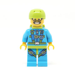 LEGO col150 - Skydiver, Series 10 (Minifigur ohne Stand und Zubehör)