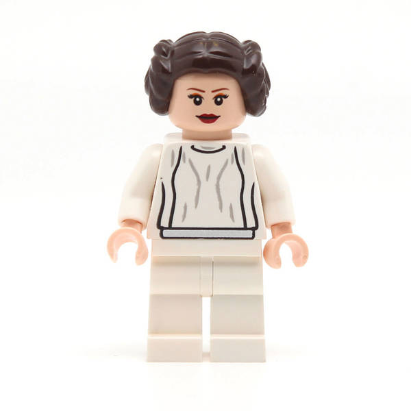 LEGO sw0337  - Princess Leia (White Dress, Big Eyelashes)