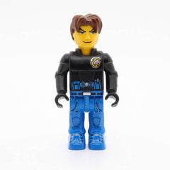 LEGO js028 - Jack Stone (Black Jacket, Blue Legs)