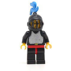 LEGO cas176 - Breastplate (Black, Black Legs with Red Hips, Black Grille Helmet)