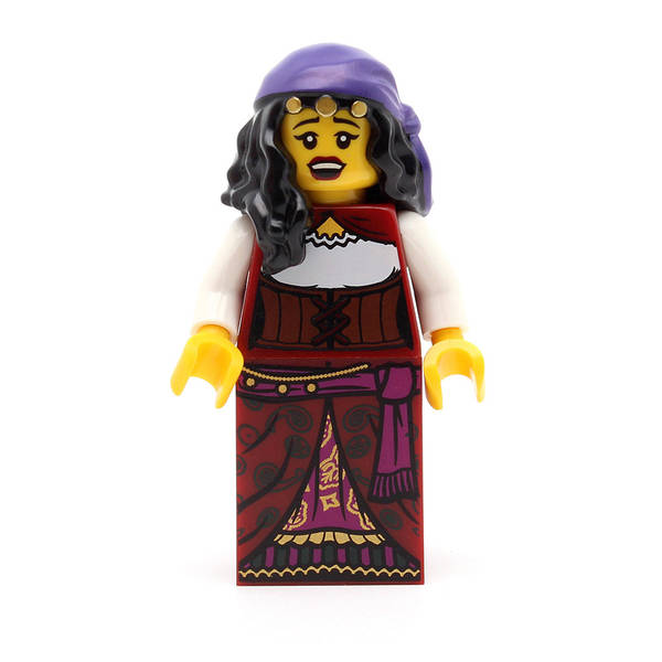 LEGO col137 - Fortune Teller, Series 9 (Minifigur ohne Stand und Zubehör)