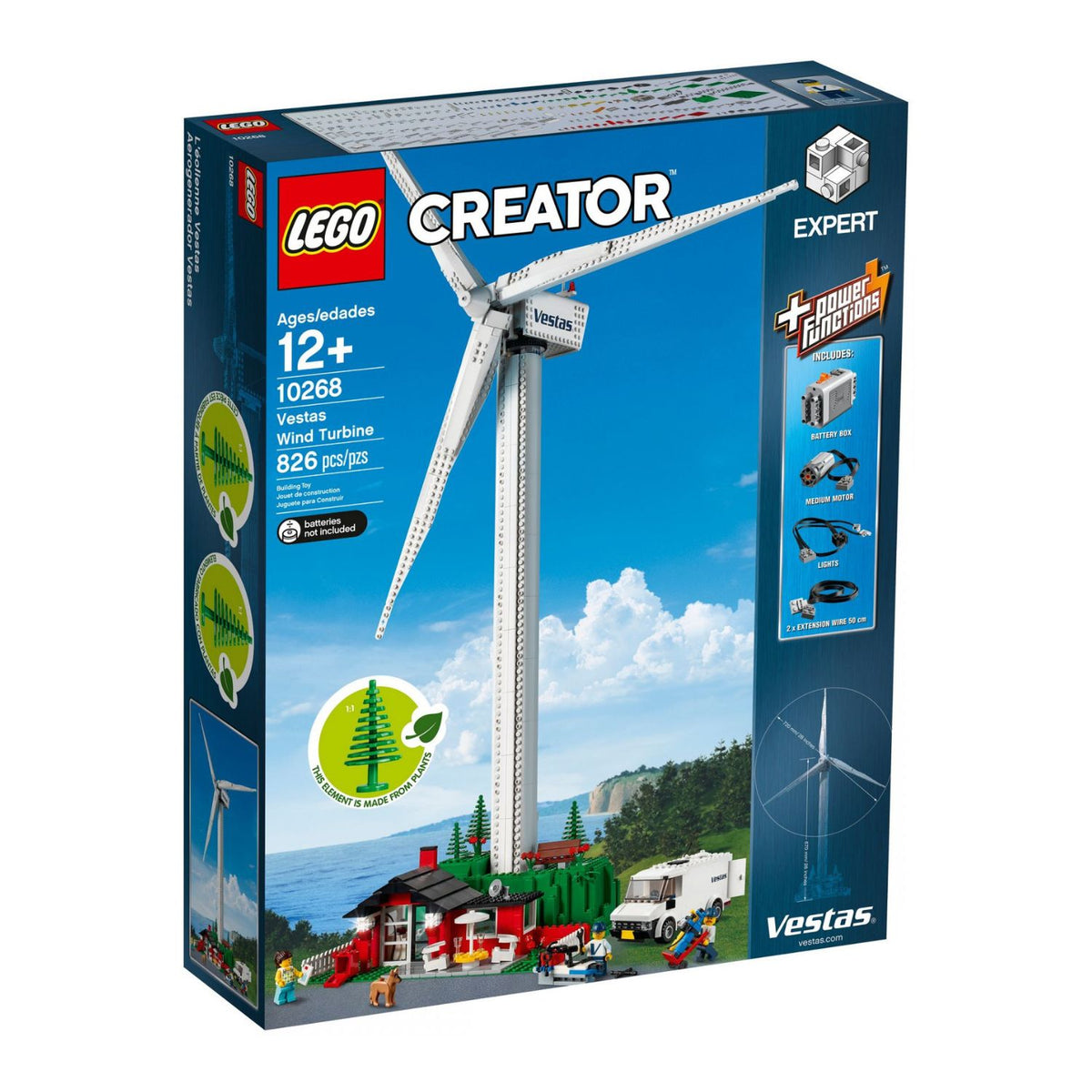 Gebraucht - LEGO Creator Expert (10268) Vestas Windkraftanlage