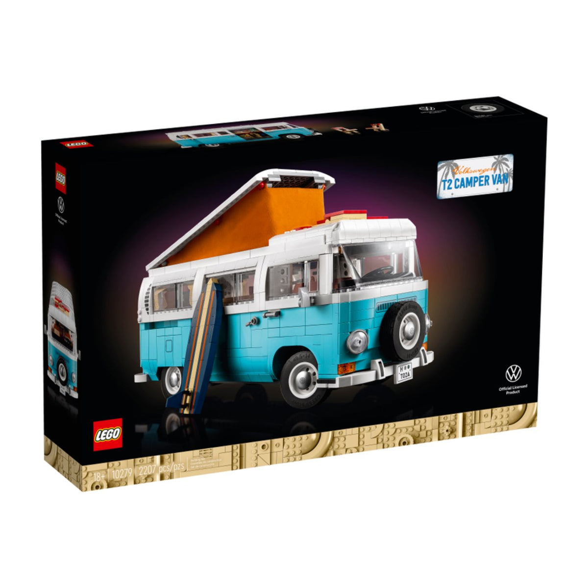 Gebraucht - LEGO Creator Expert (10279) Volkswagen T2 Campingbus
