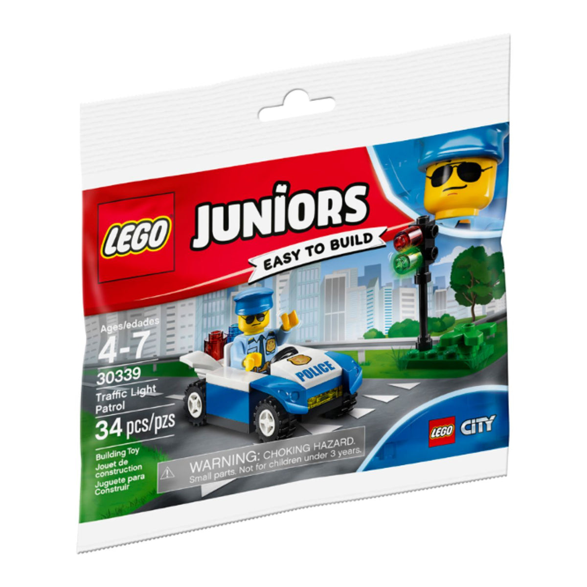 NEU - LEGO City (30339) Polizeiauto mit Ampel | Traffic Light Patrol