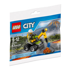 NEU - LEGO City (30350) Vulkan-Presslufthammer | Volcano Jackhammer