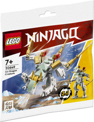 NEU - LEGO NINJAGO (30649) Eisdrache | Ice Dragon Creature (Polybag)