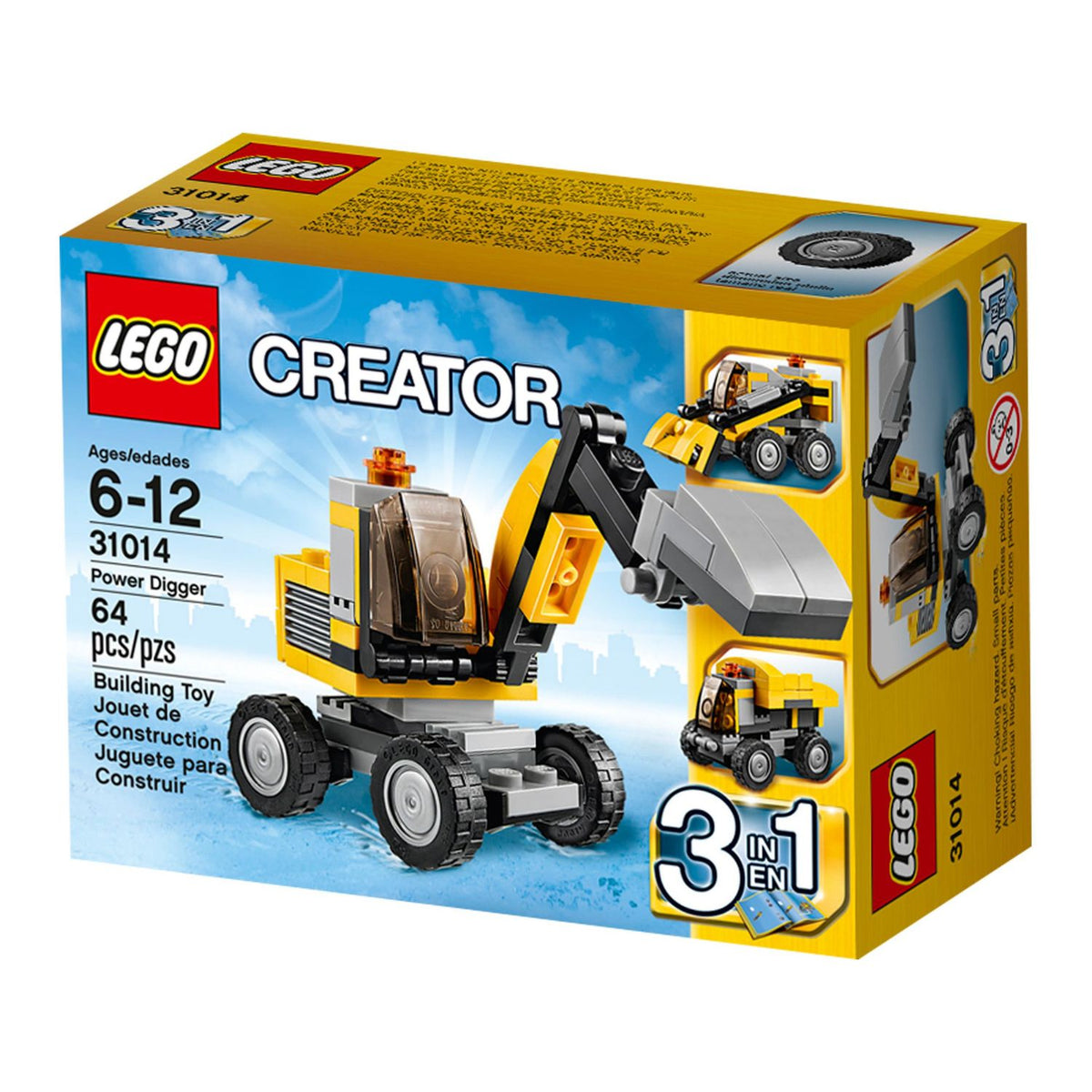 NEU - LEGO Creator 3in1 (31014) Power Bagger | Power Digger