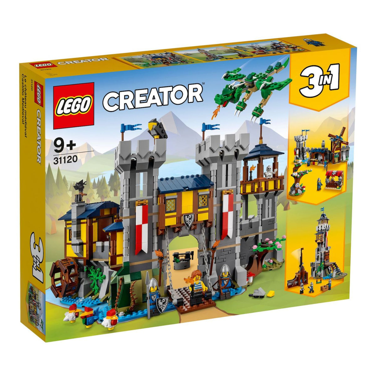 NEU - LEGO Creator 3in1 (31120) - Mittelalterliche Burg