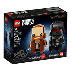 NEU - LEGO BrickHeadz (40547) - Obi-Wan Kenobi & Darth Vader