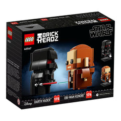 NEU - LEGO BrickHeadz (40547) - Obi-Wan Kenobi & Darth Vader