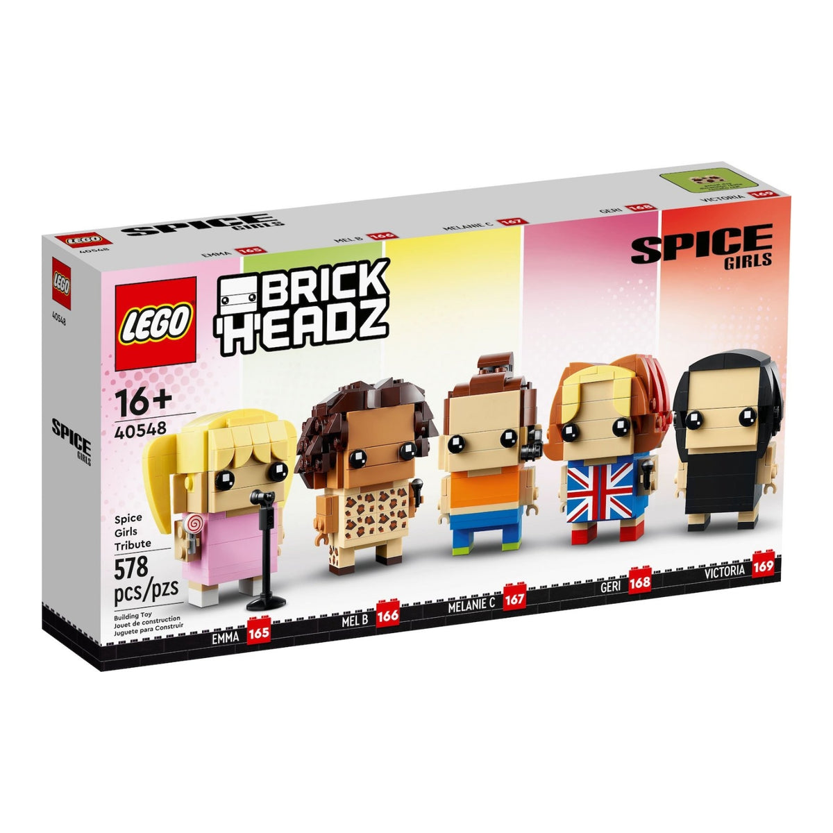 NEU - LEGO BrickHeadz (40548) Hommage an die Spice Girls | Spice Girls Tribute