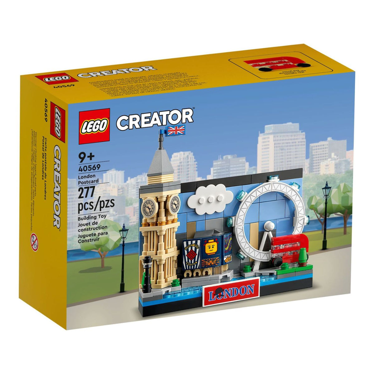 NEU - LEGO Creator (40569) - Postkarte aus London | London Postcard