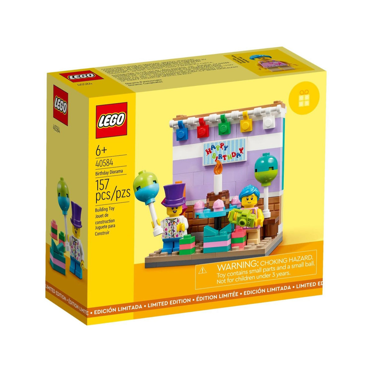 NEU - LEGO Holiday & Event (40584) Geburtstagsdiorama | Birthday Diorama
