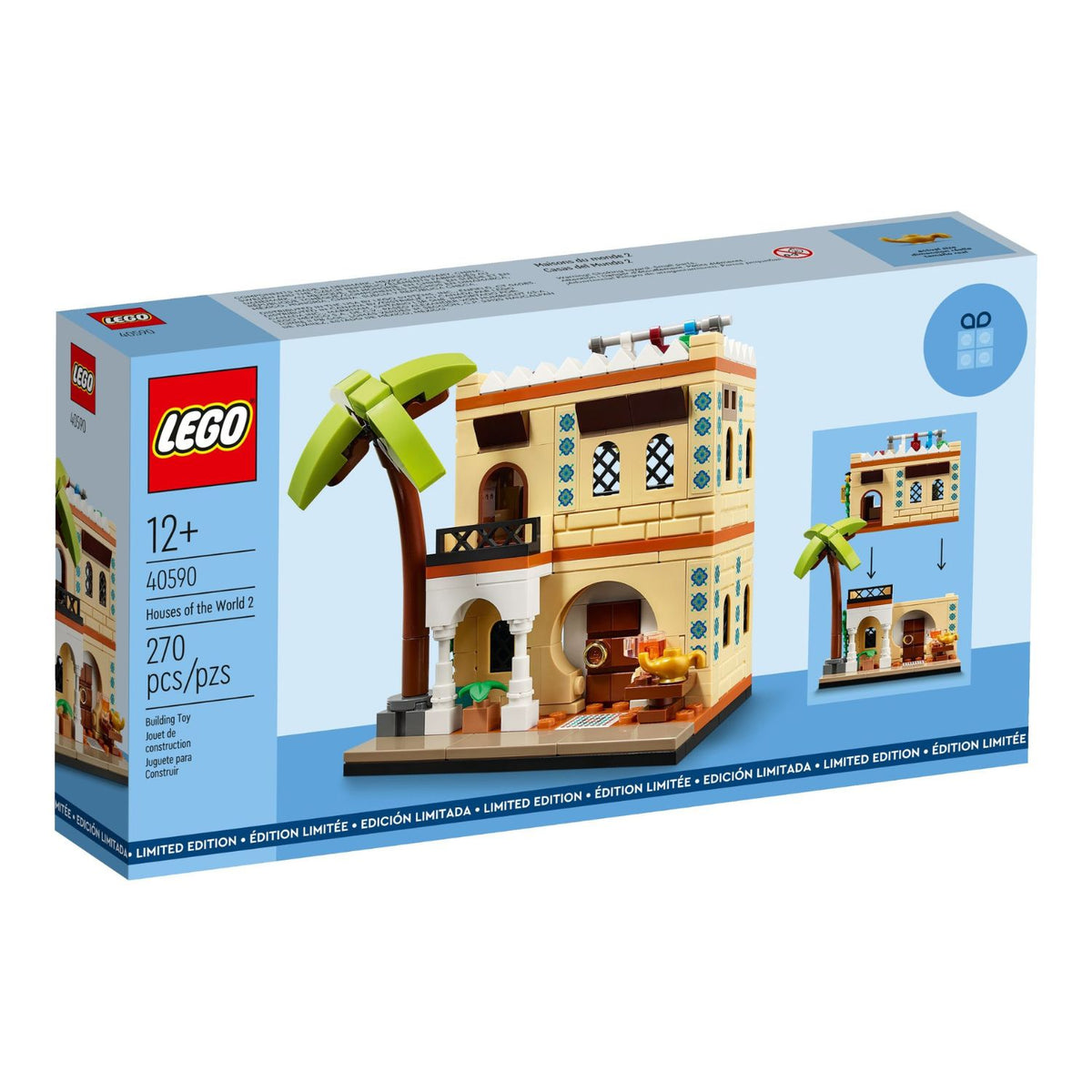 NEU - LEGO Promotional (40590) Häuser der Welt 2 I Houses of the World 2