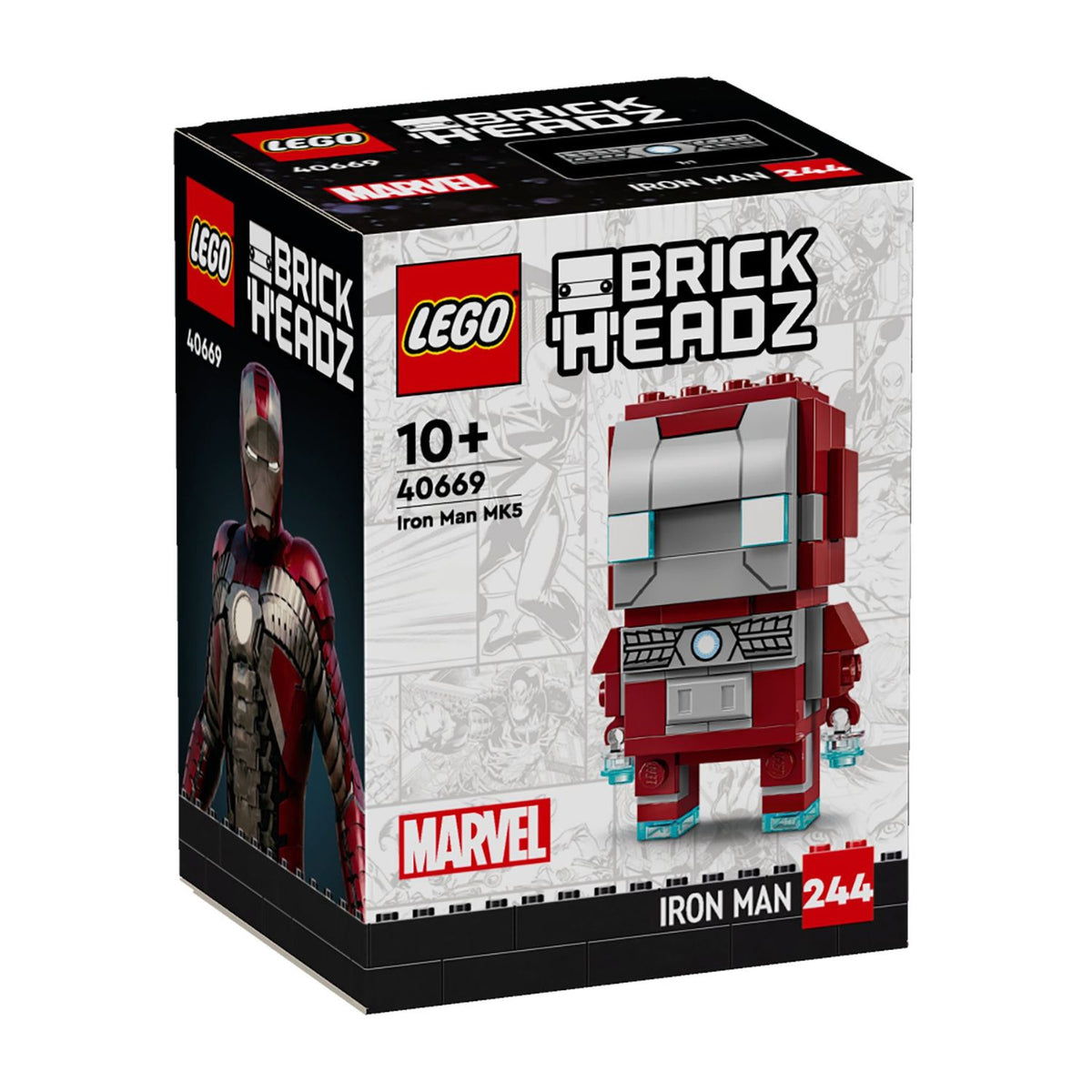 NEU - LEGO Brickheadz (40669) Iron Man MK5
