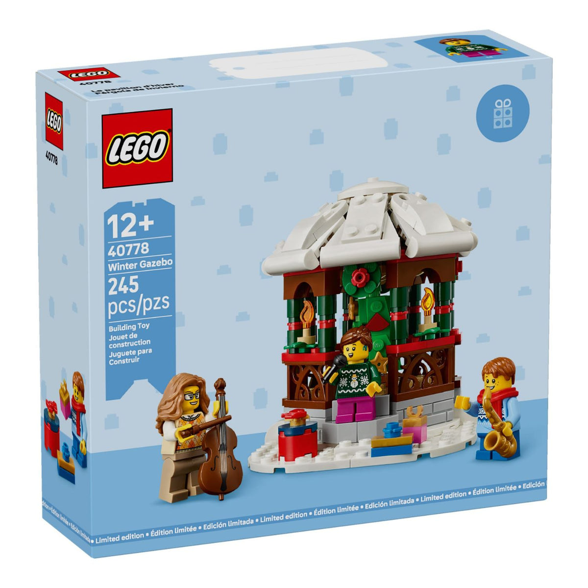NEU - LEGO Holiday & Events (40778) Winter Pavillon | Winter Gazebo (GWP)