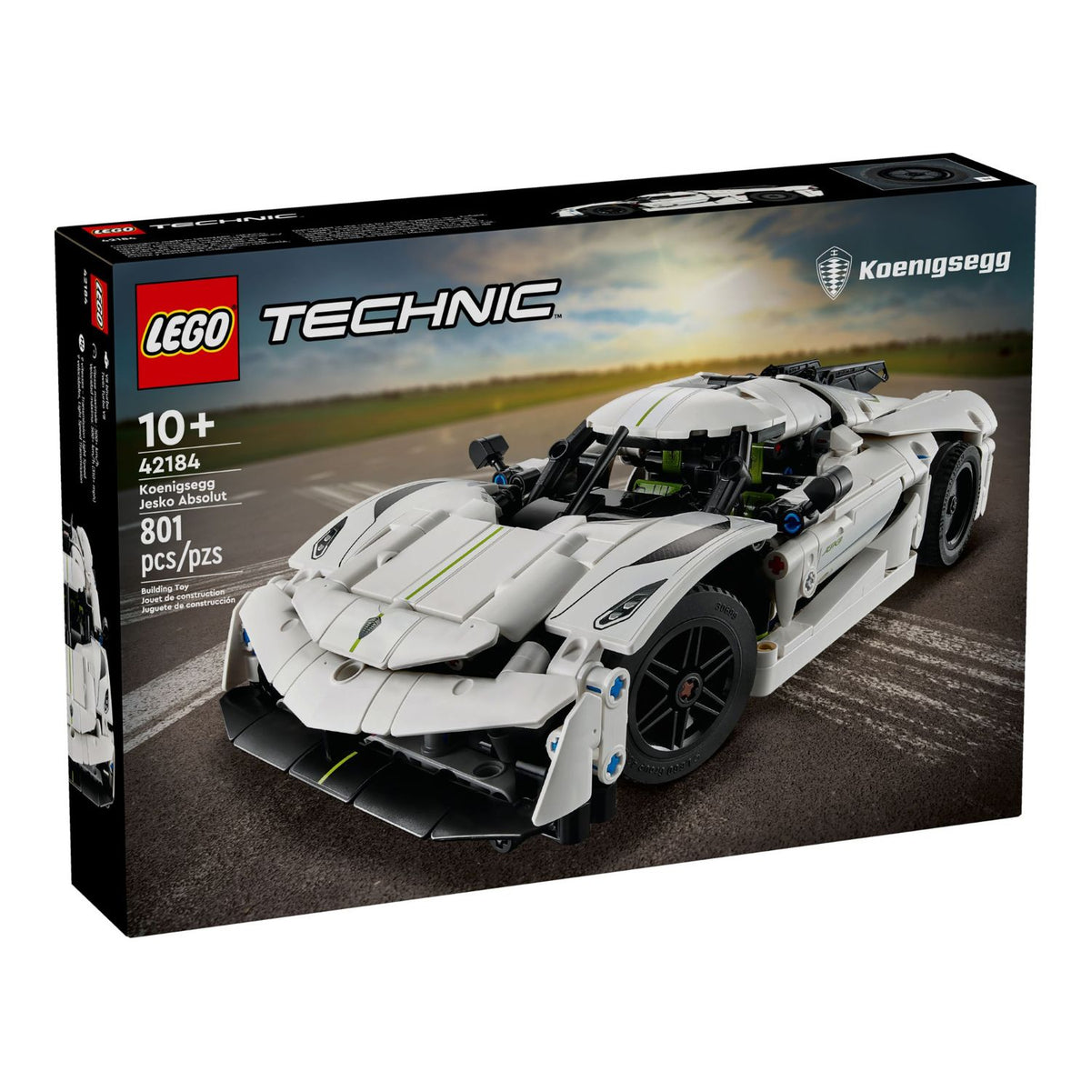 NEU - LEGO Technic (42184) Koenigsegg Jesko Absolut White Hypercar