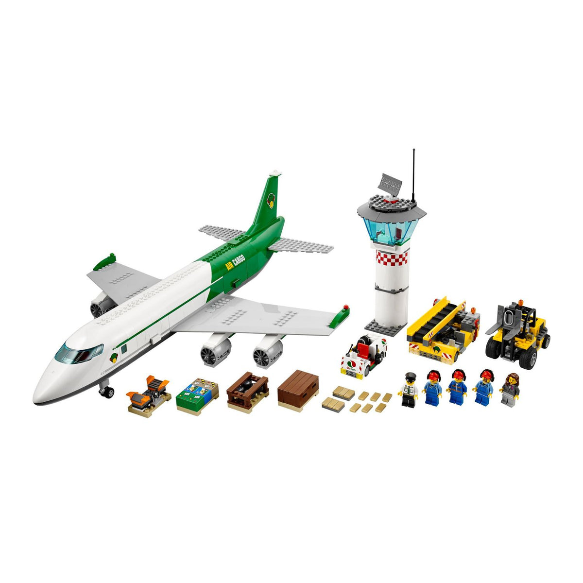 Gebraucht - LEGO City (60022) Großes Frachtflugzeug