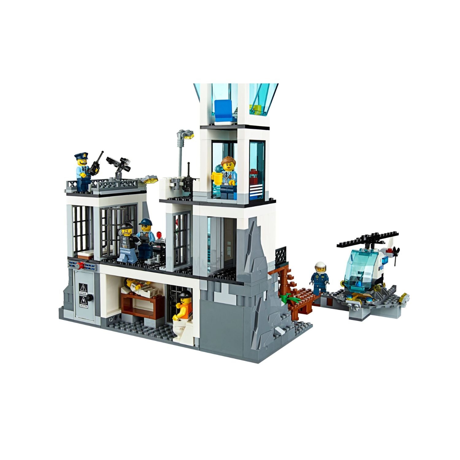 NEU - LEGO CITY (60130) Polizeiquartier auf der Gefängnisinsel | Prison Island