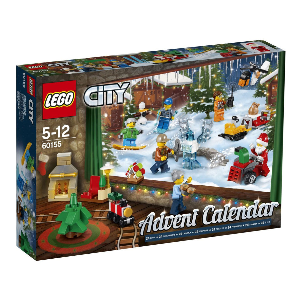 NEU - LEGO City (60155) City Adventskalender 2017