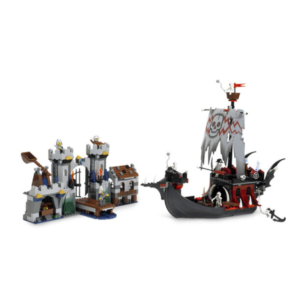 Gebraucht - LEGO Castle (7029) Skeleton Ship Attack