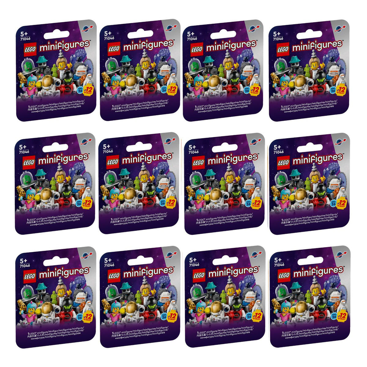 NEU - LEGO Collectable Minifigures (71046) Series 26 - Space | 12er Pack