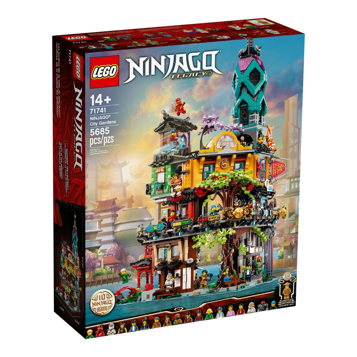 NEU - LEGO Ninjago (71741) NINJAGO City Gardens