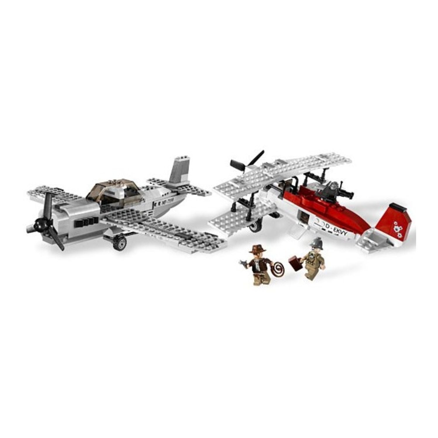NEU - LEGO Indiana Jones (7198) Flucht im Flugzeug | Fighter Plane Attack