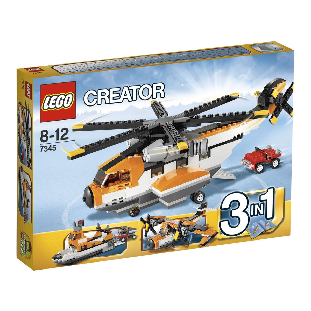 NEU - LEGO Creator 3in1 (7345) Transporthubschrauber | Transport Chopper