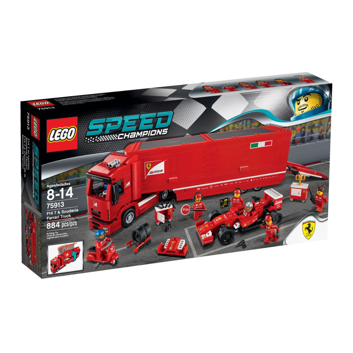 NEU - LEGO Speed Champions (75913) - F14 T & Scuderia Ferrari Truck